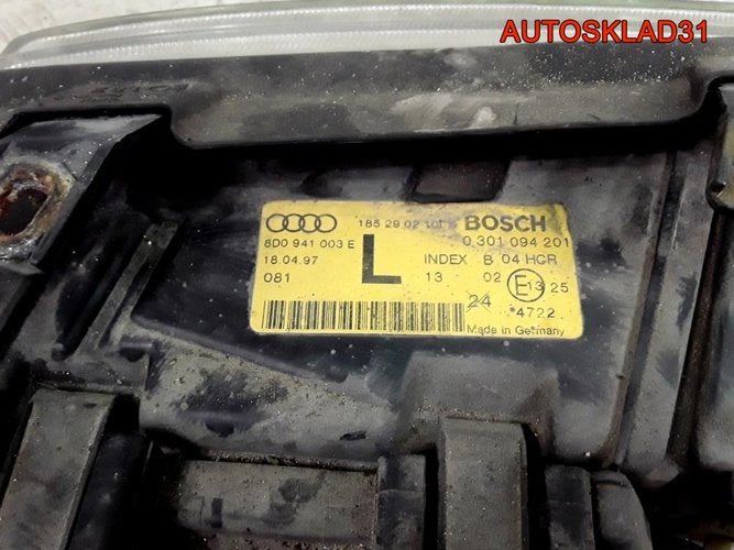 Фара Audi A4 B5 дорестайлинг bosch 8D0941003E