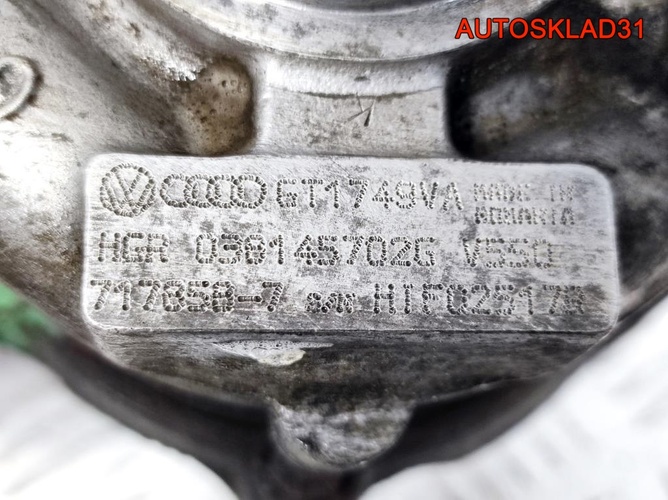 Турбина VW Passat B5+ 1.9 AVF 038145702G Дизель