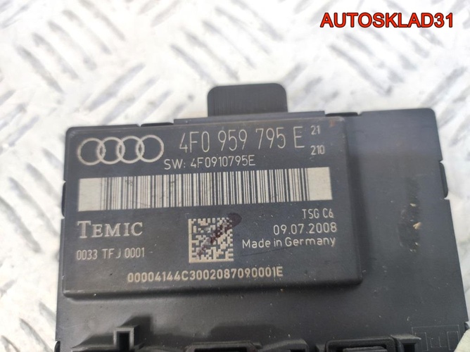 Блок комфорта задней двери Audi A6 C6 4F0959795E