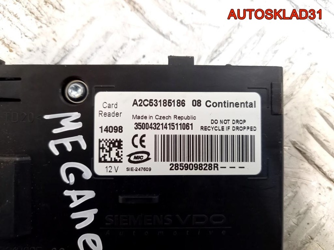 Замок зажигания Renault Megane 3 285909828R