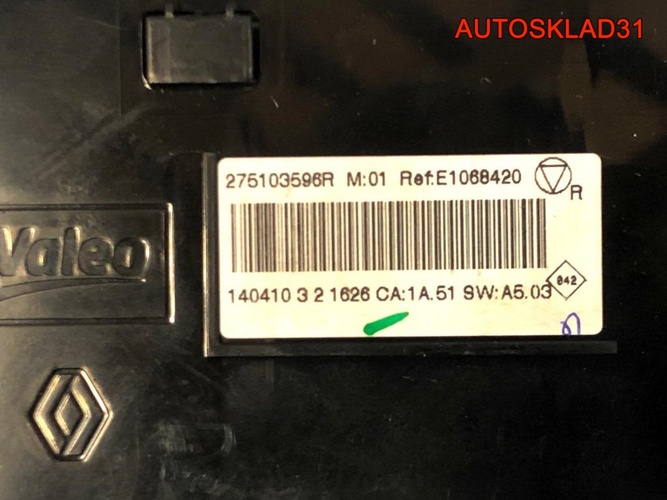 Блок климата Renault Megane 3 275103596R