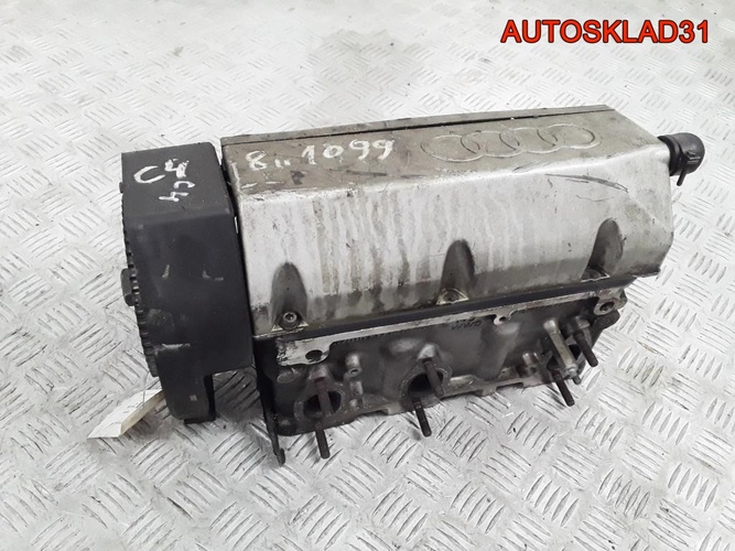 Головка блока левая Audi 100 C4 2.8 V6 AAH