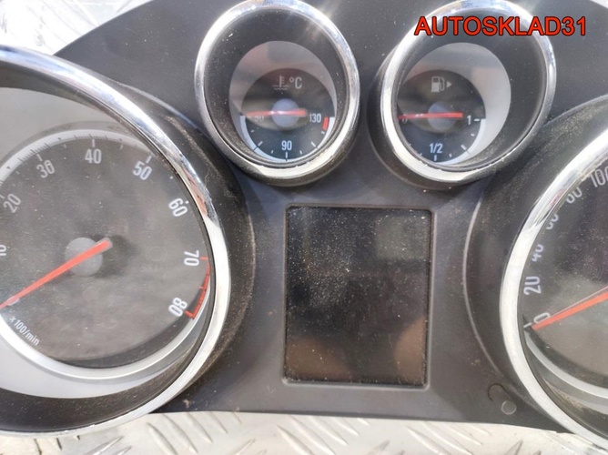 Панель приборов Opel Astra J 1,4 A14NET 13355674