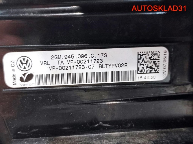 Фонарь задний правый VW T-Cross 2GM945096C 