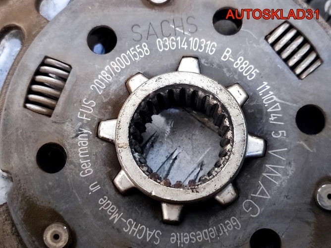 Комплект сцепления VW Passat B6 2.0 BKD 03G141025H