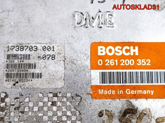 Блок эбу BMW 750 E32 5,0 M70B50 0261200352