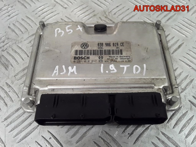 Блок ЭБУ VW Passat B5 1,9 AJM TDI 038906019CE