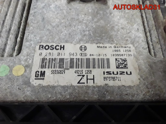 Блок эбу Opel Astra H 1.7 TDI Z17DTH 55556829