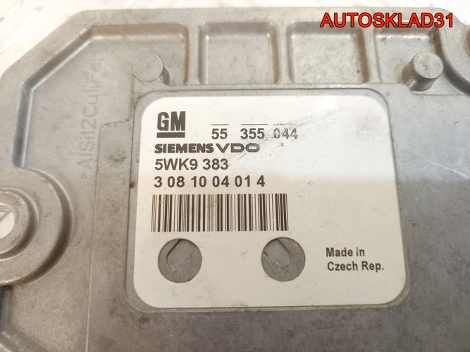 Блок Эбу Opel Astra G 1.8 Z18XE 55355044