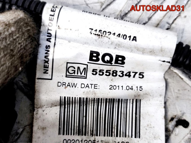 Проводка двигателя Opel Astra J A20DTH 55583475