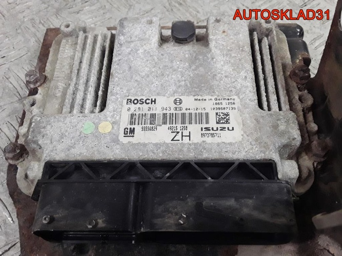 Блок эбу Opel Astra H 1.7 TDI Z17DTH 55556829