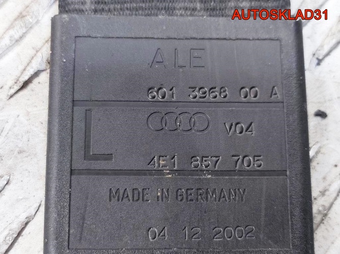 Ремень безопасности передний Audi A8 D3 4E1857705