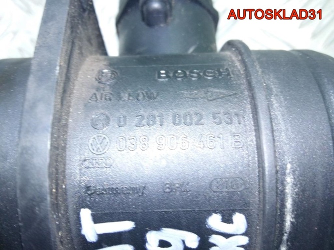 Расходомер воздуха VW Passat B6 1.9 TDI 038906461B