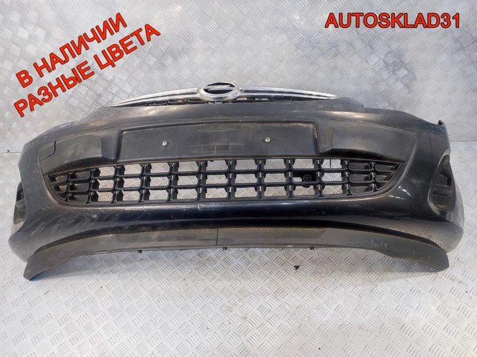 Бампер передний Opel Corsa D 13285996 Рестайлинг