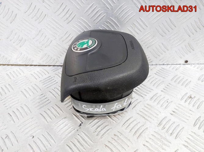 Подушка безопасности в руль Skoda Fabia 5J0880201H