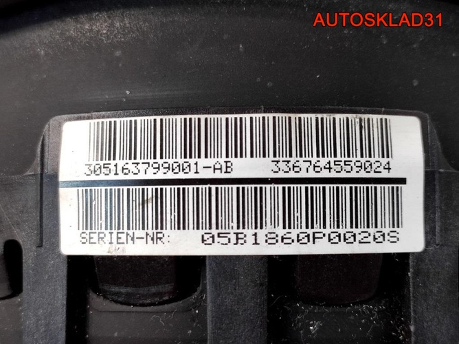 Рулевое колесо с AIR BAG Кожа BMW E90 32306795570