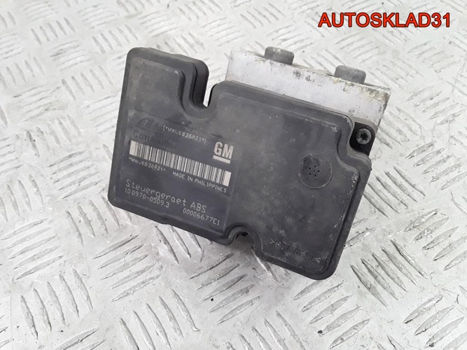 Блок абс ABS Opel Astra H 13157576BE