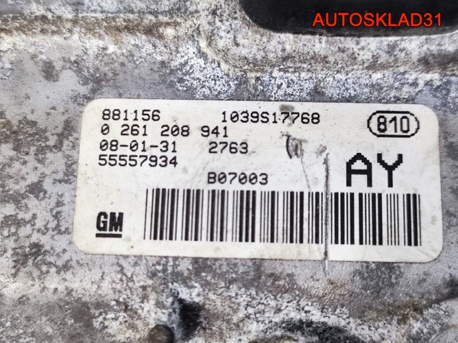 Блок эбу Opel Astra H 1.4 Z14XEP 55557934 Бензин