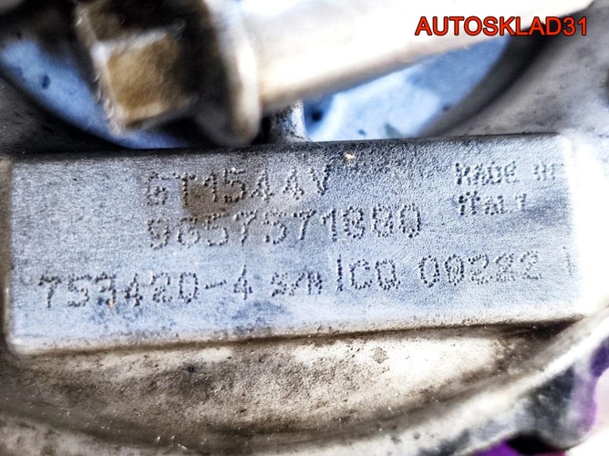 Турбина Peugeot 307 1.6 9HZ HDI 9657571880