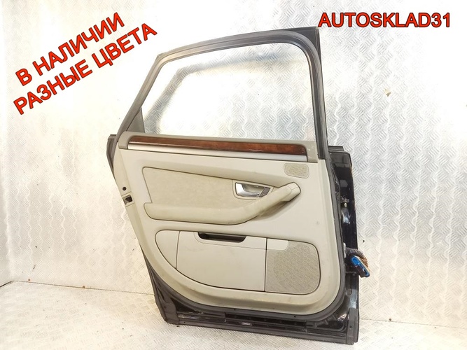 Дверь задняя левая Голая Audi A8 4E 4E4833051A