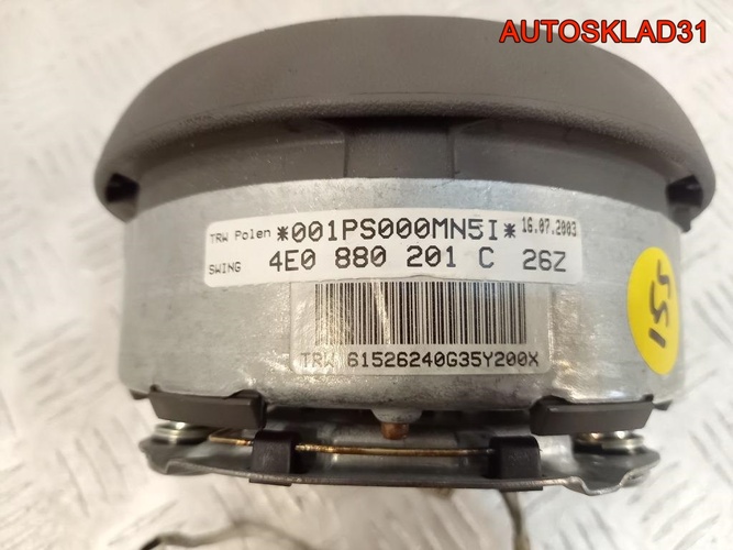 Подушка безопасности в руль Audi A8 D3 4E0880201C